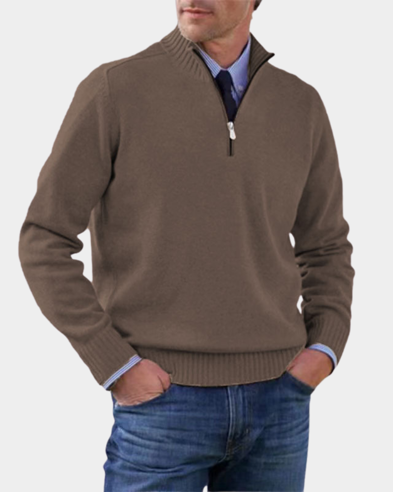 Hezron | Everyday Zip-Up Sweater