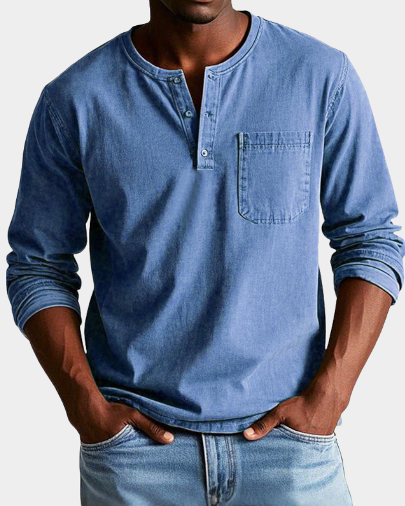 Theodore | Classic Vintage Long-Sleeve Shirt