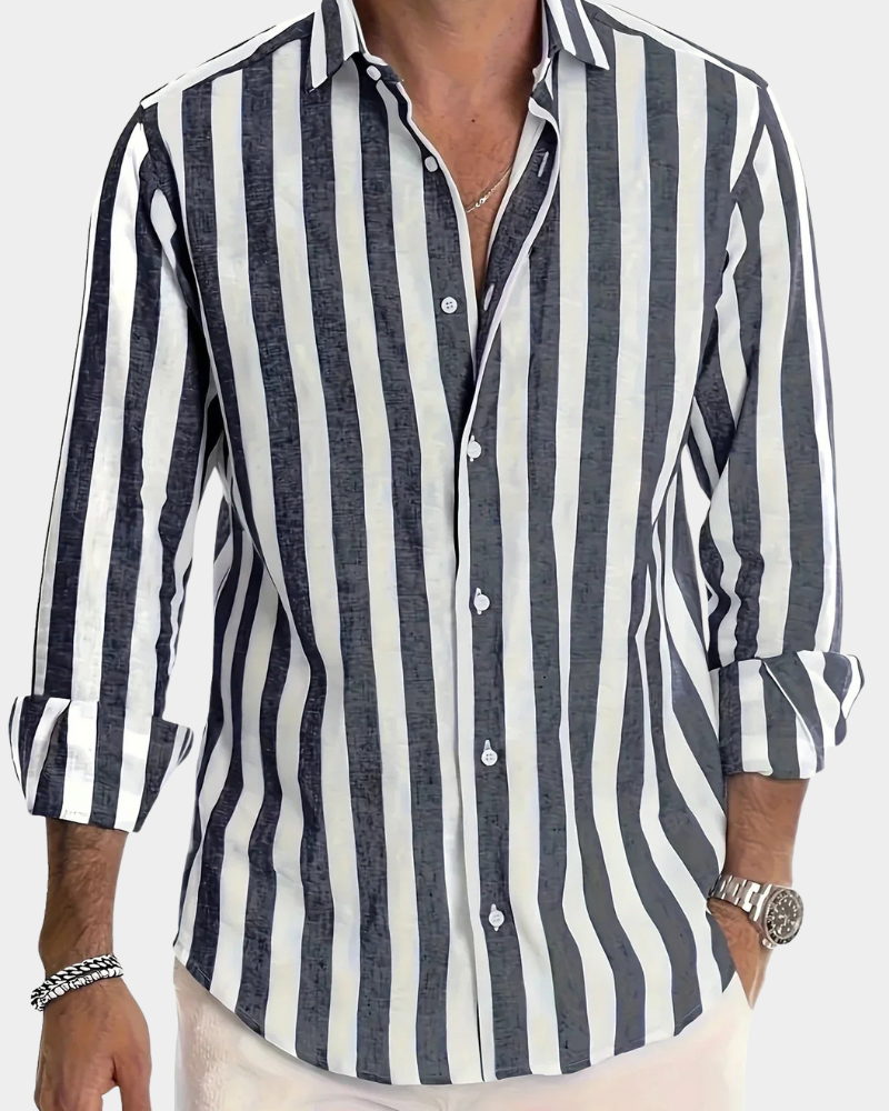 Glenn | Classic Striped Summer Shirt