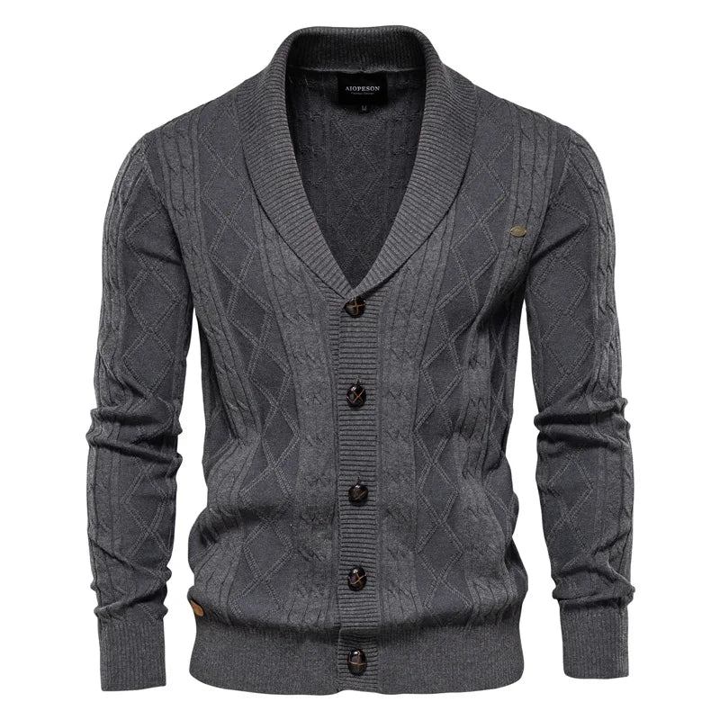 Dumont lyon | men's cardigan with buttons