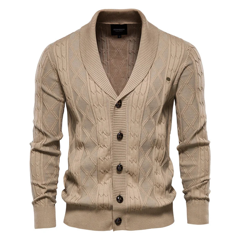 Dumont lyon | men's cardigan with buttons