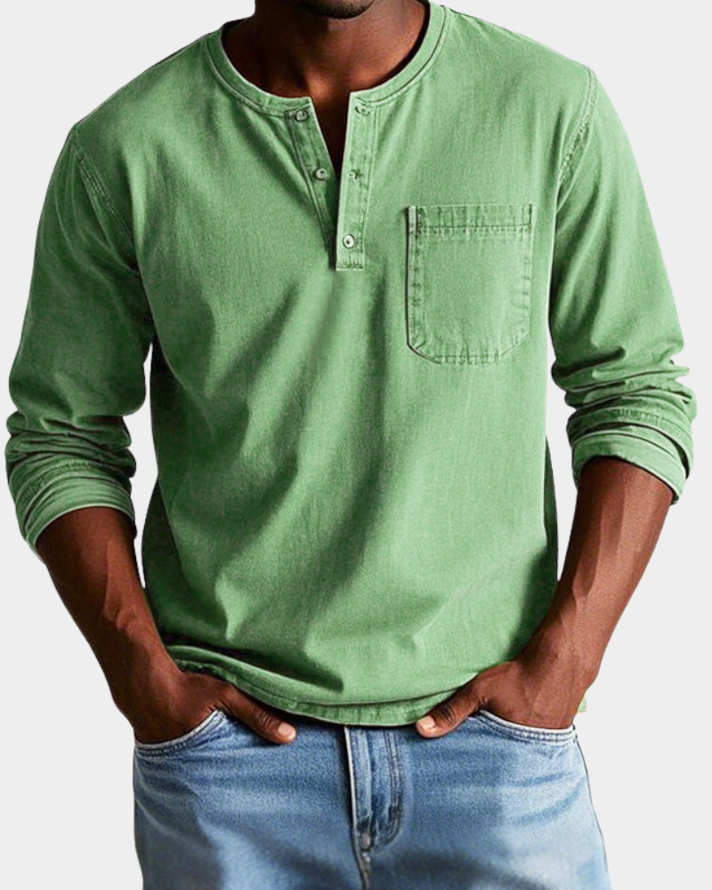 Theodore | Classic Vintage Long-Sleeve Shirt