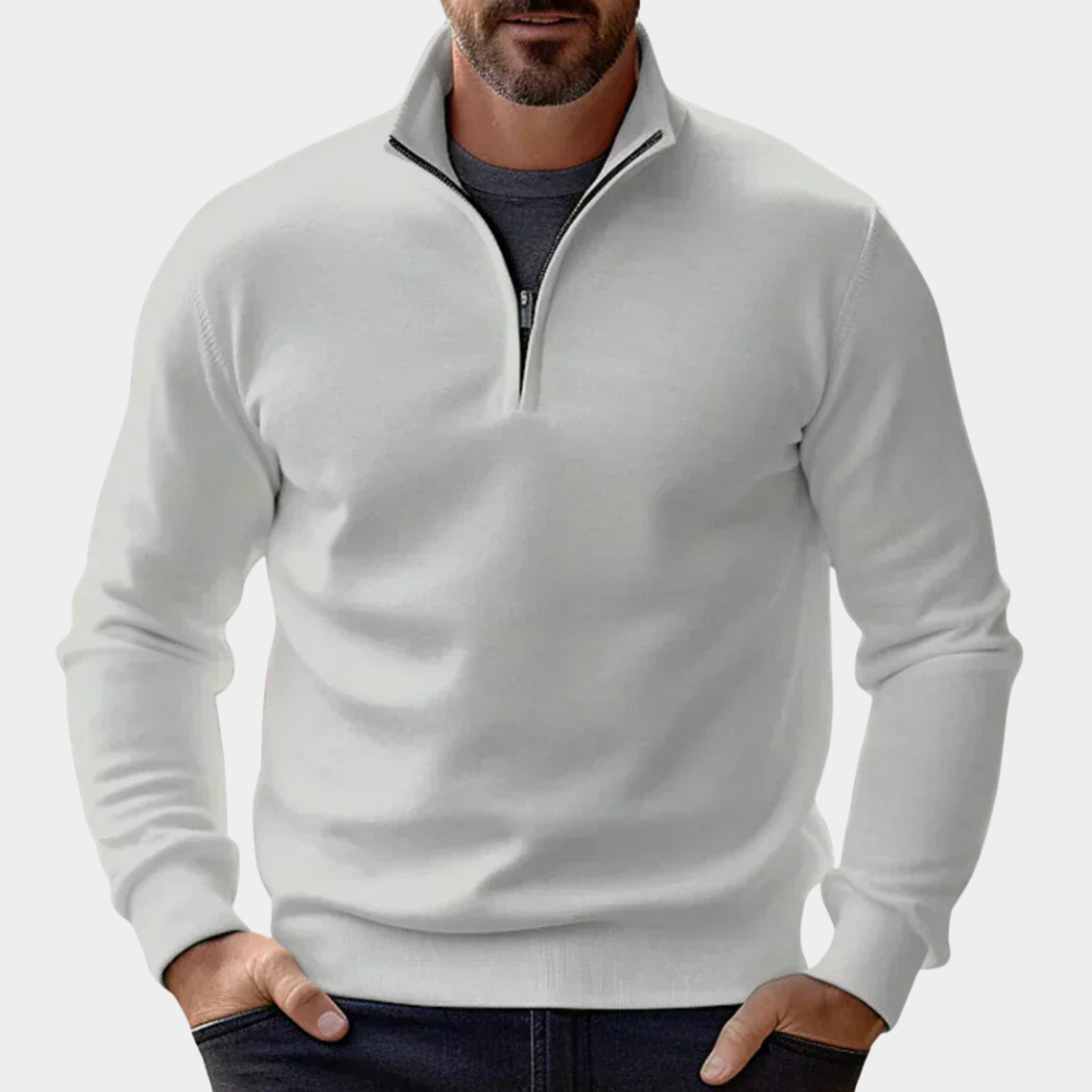 Davis | Cozy Zip-Up Sweater