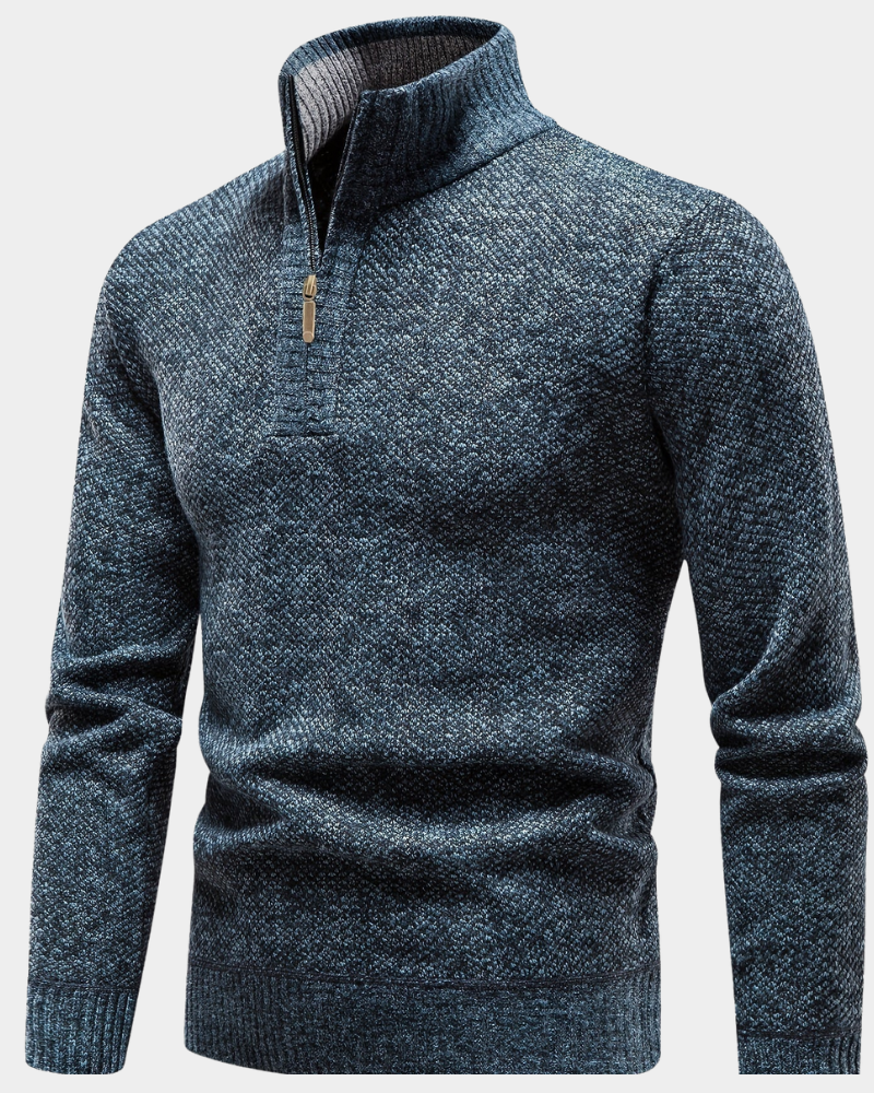 Elric | Casual Style Half-Zip Sweater