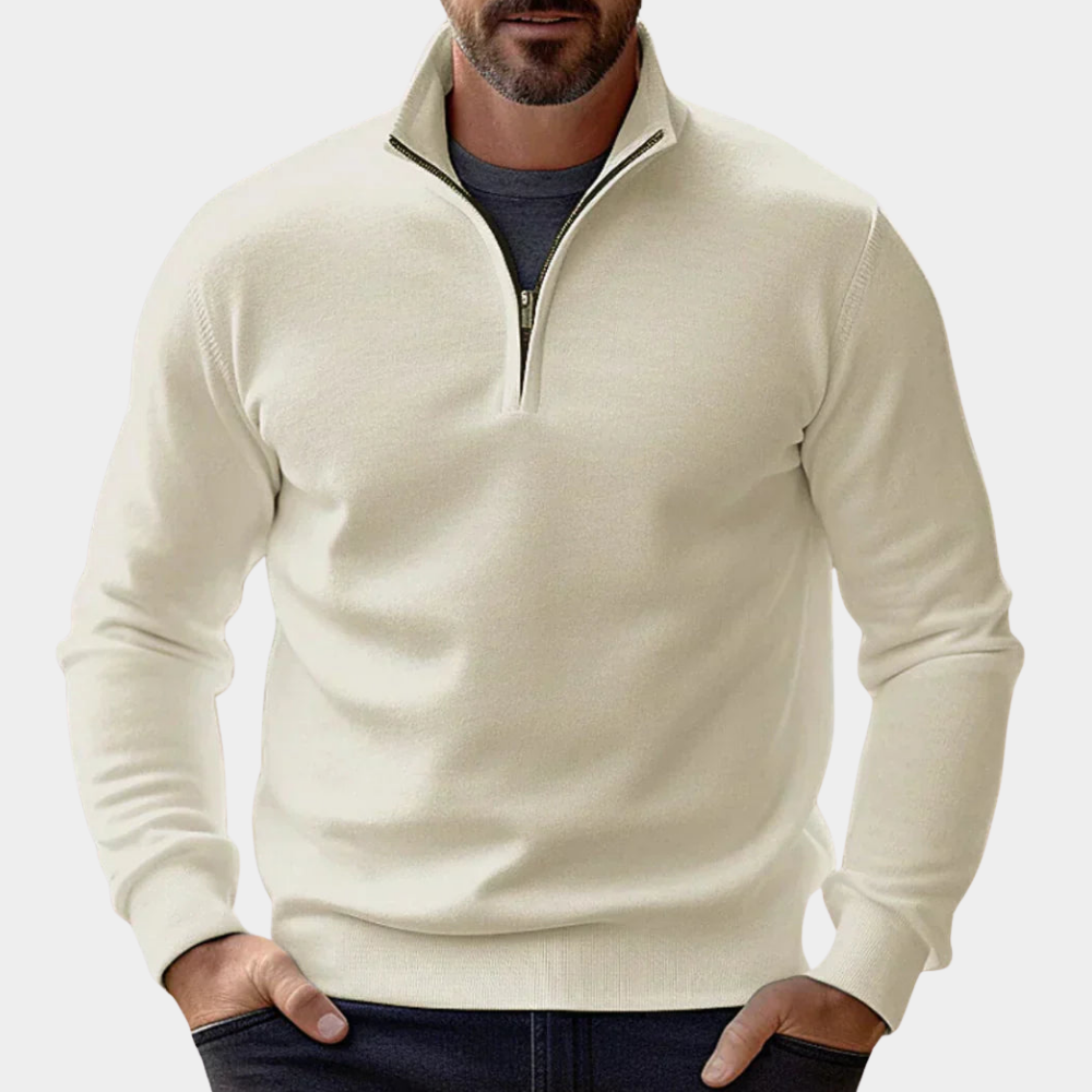 Davis | Cozy Zip-Up Sweater