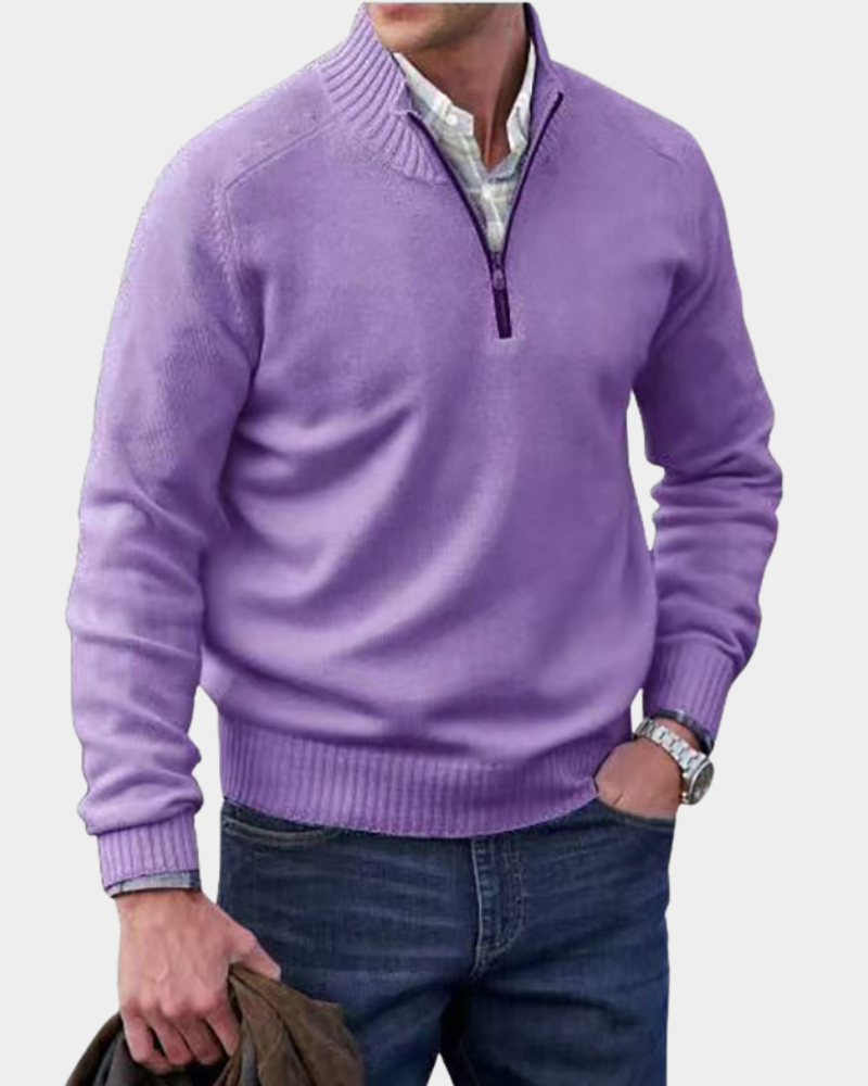 Niko | Classic Zip-Up Sweater