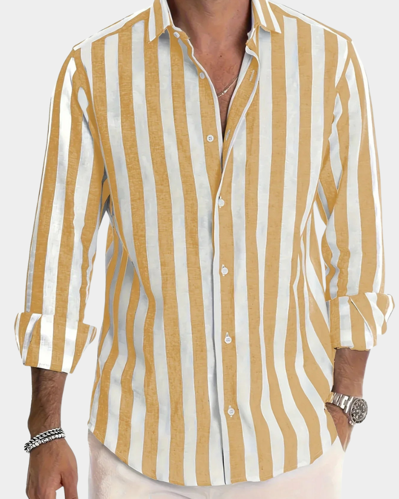Glenn | Classic Striped Summer Shirt