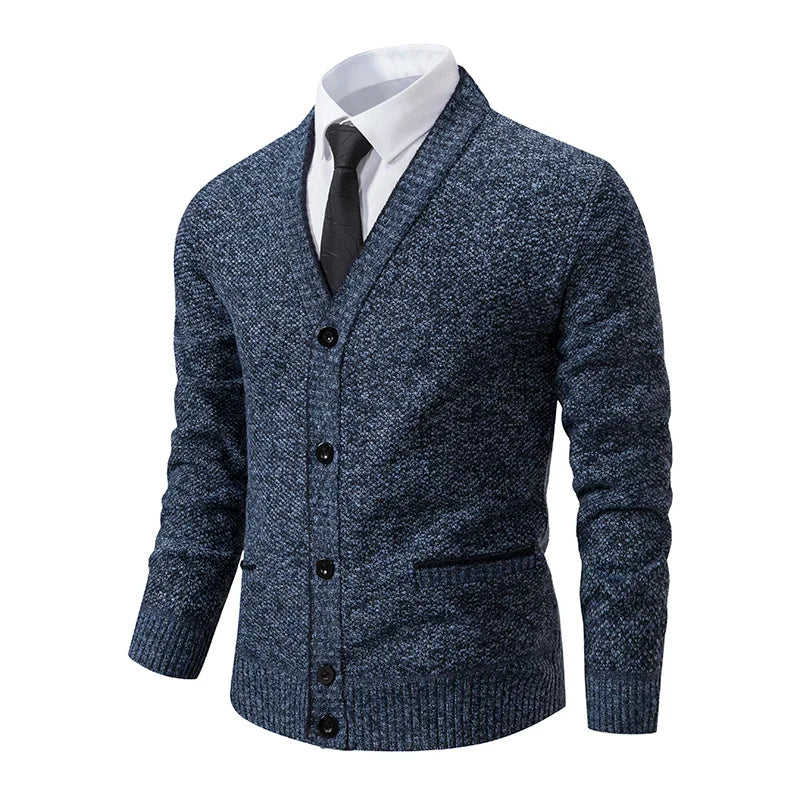 Dumont lyon | luxury knit with v-neck
