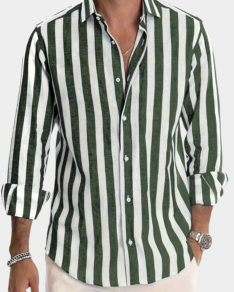 Glenn | Classic Striped Summer Shirt