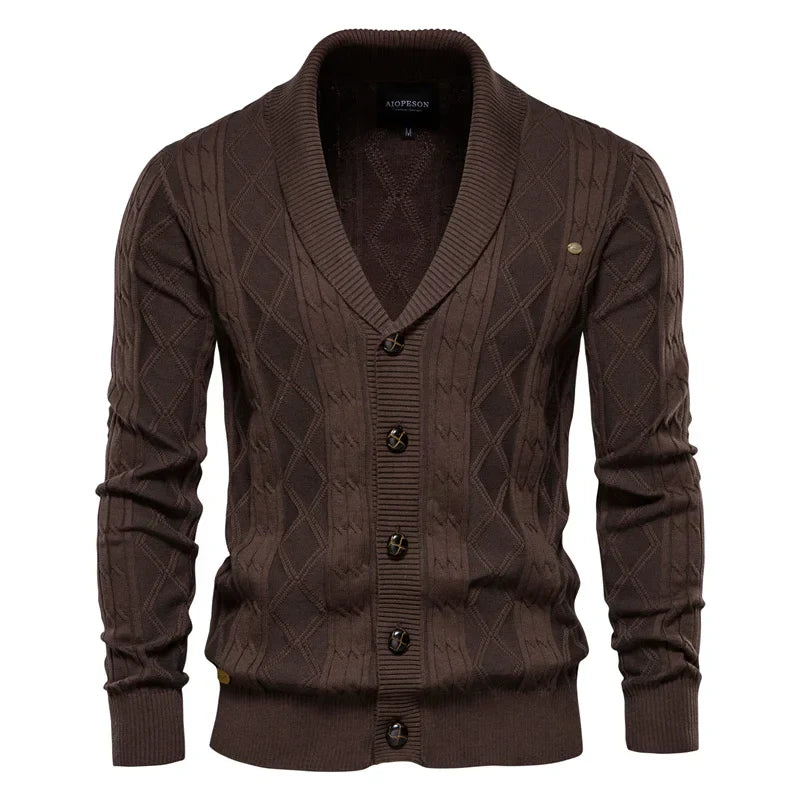 Dumont lyon | men's cardigan with buttons
