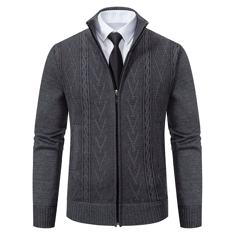 Dumont lyon | men's vest with luxury zip