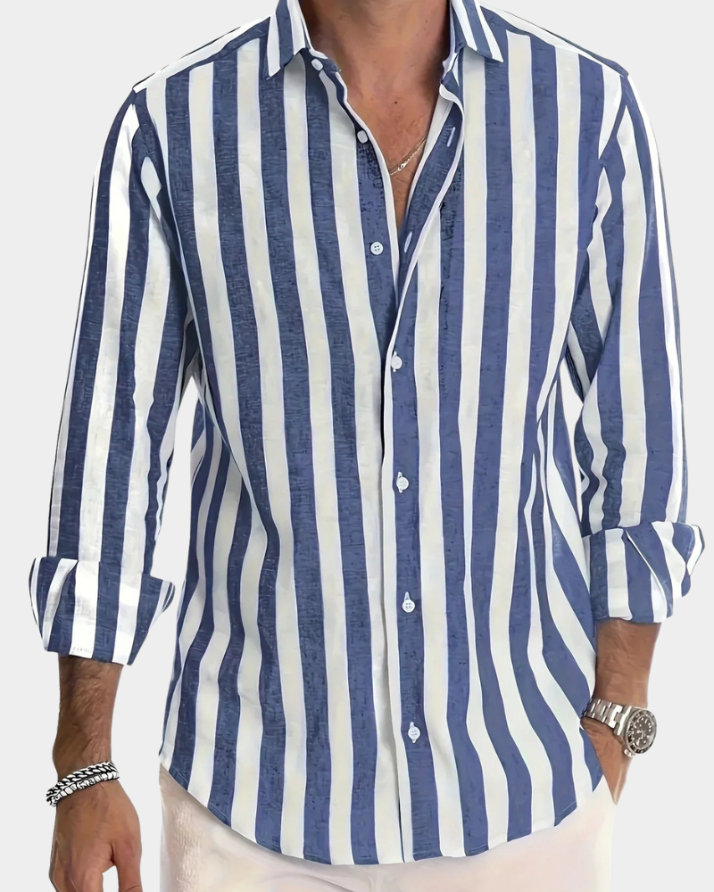 Glenn | Classic Striped Summer Shirt