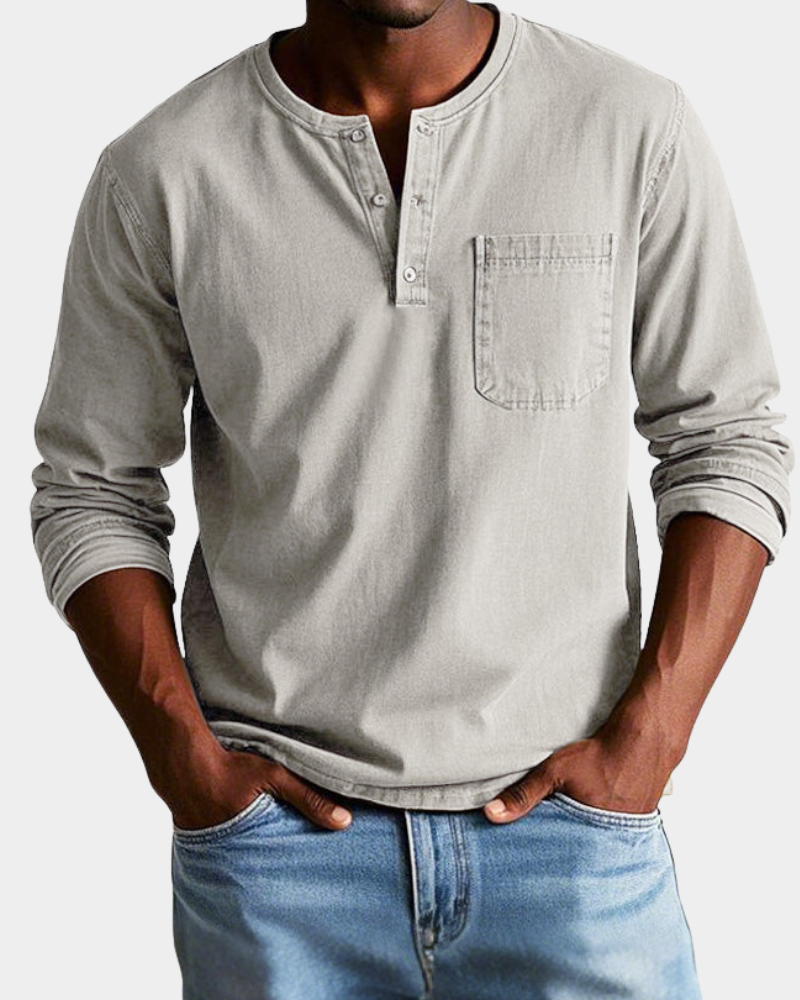 Theodore | Classic Vintage Long-Sleeve Shirt