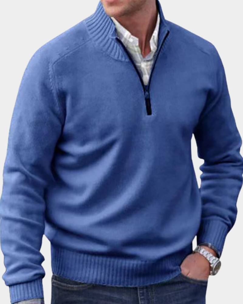 Niko | Classic Zip-Up Sweater