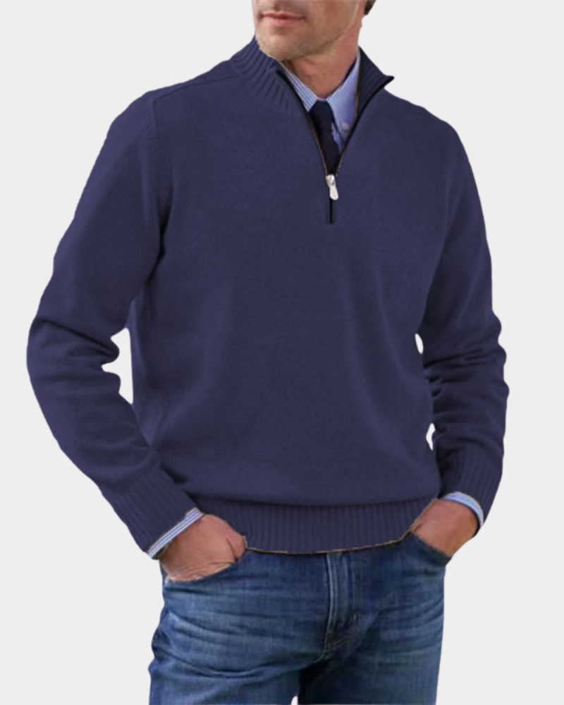 Hezron | Everyday Zip-Up Sweater