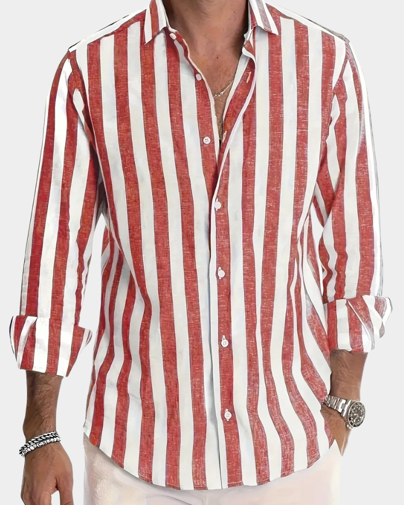 Glenn | Classic Striped Summer Shirt