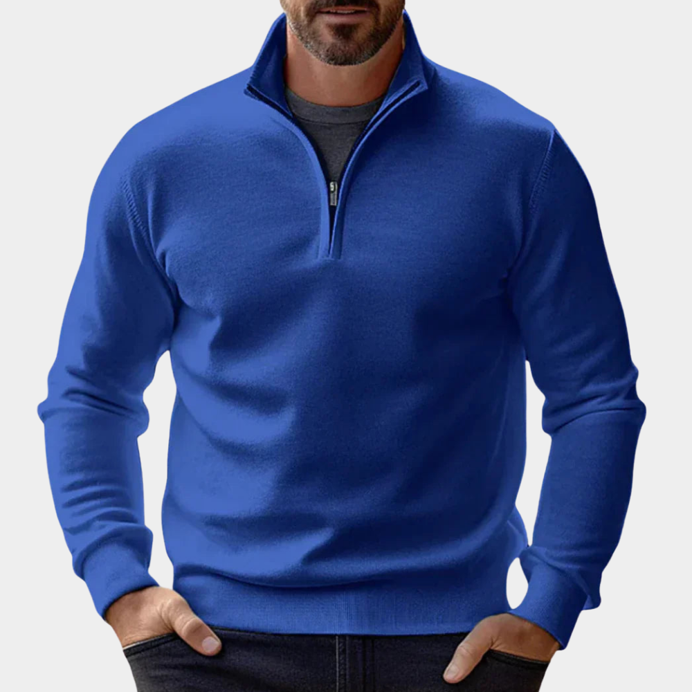 Davis | Cozy Zip-Up Sweater