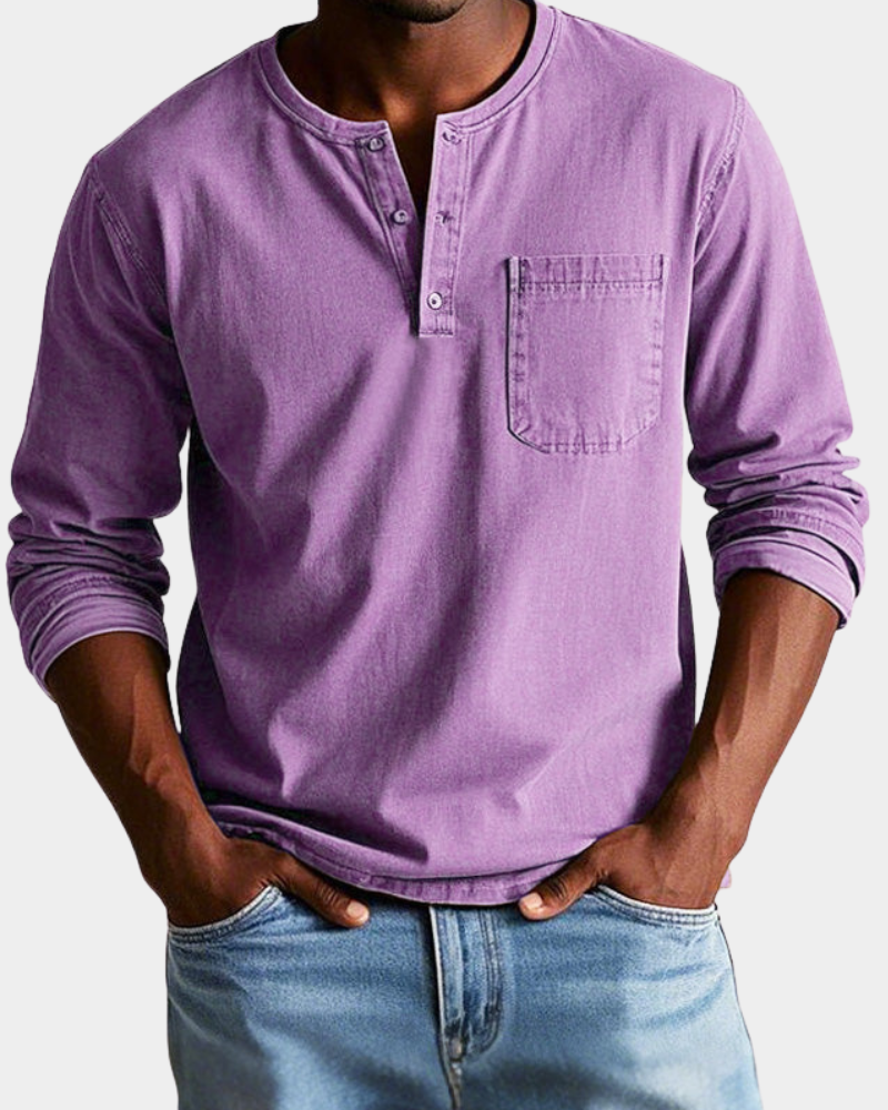 Theodore | Classic Vintage Long-Sleeve Shirt
