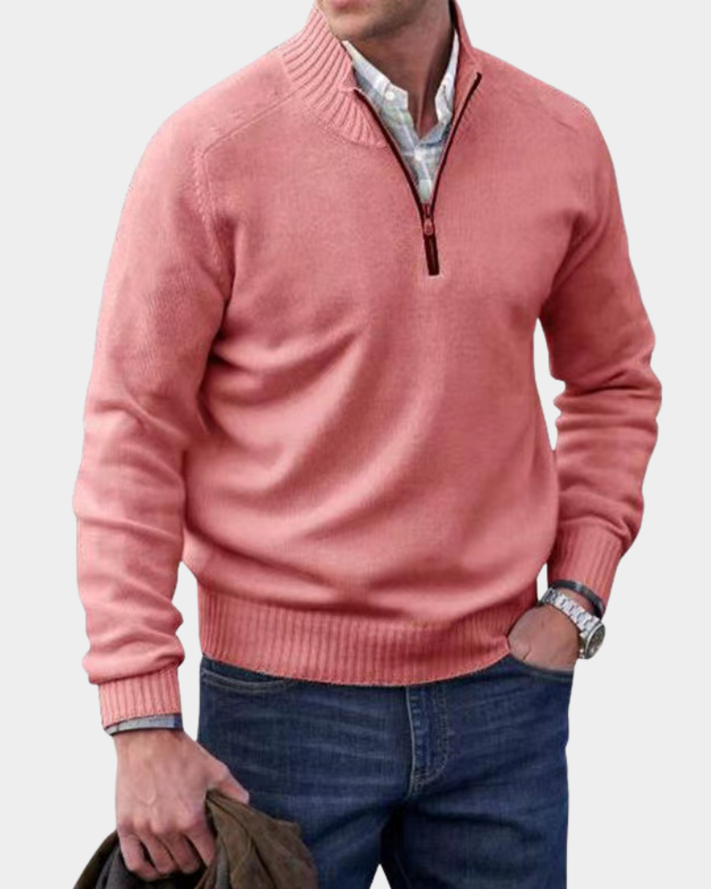 Niko | Classic Zip-Up Sweater