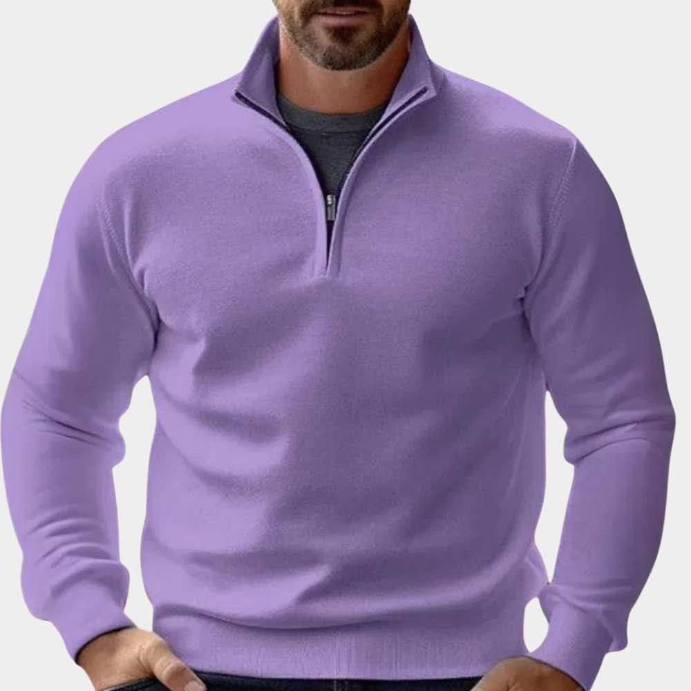 Davis | Cozy Zip-Up Sweater