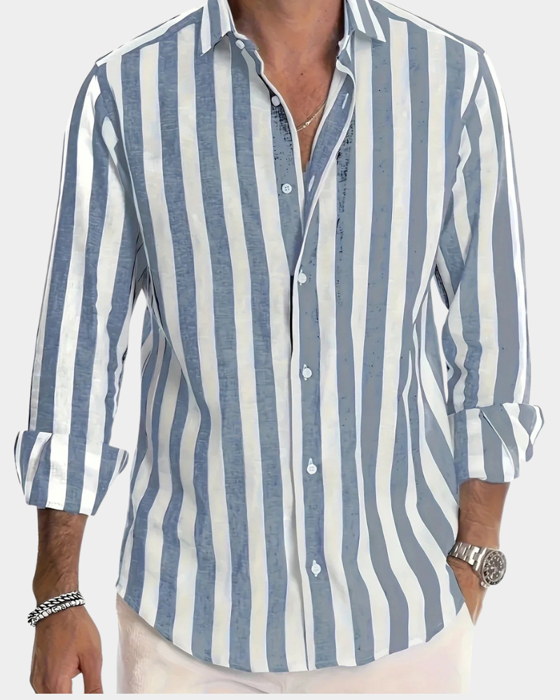 Glenn | Classic Striped Summer Shirt