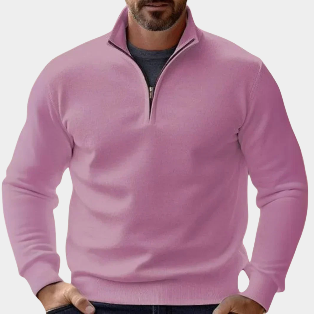 Davis | Cozy Zip-Up Sweater