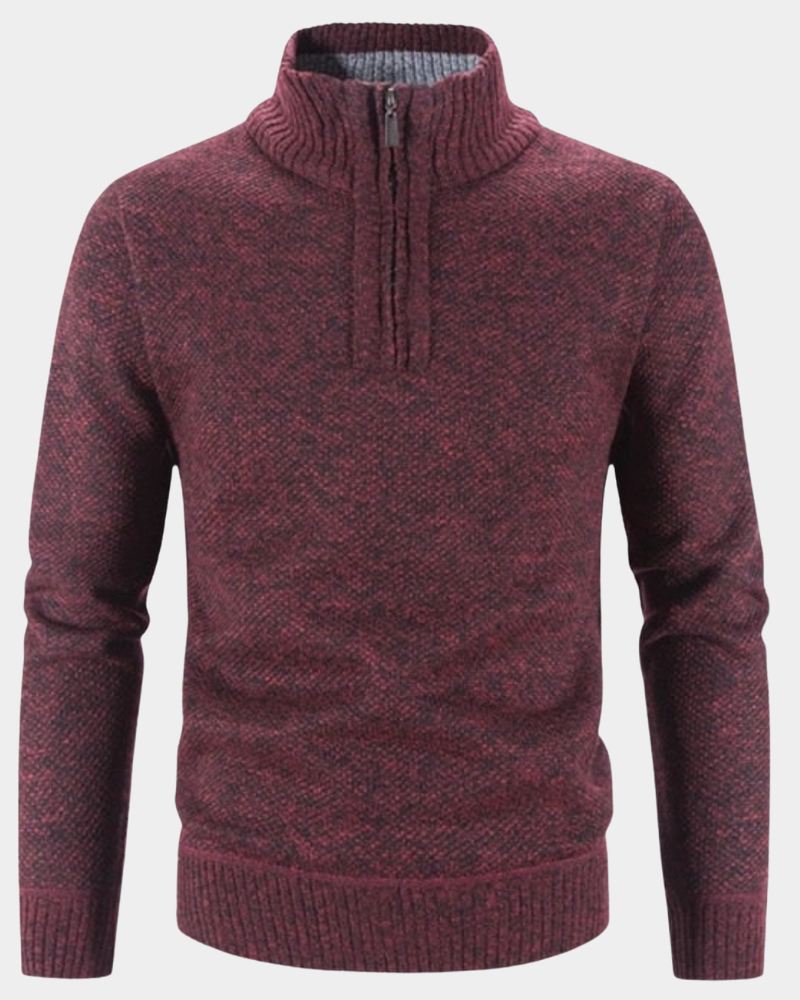 Elric | Casual Style Half-Zip Sweater
