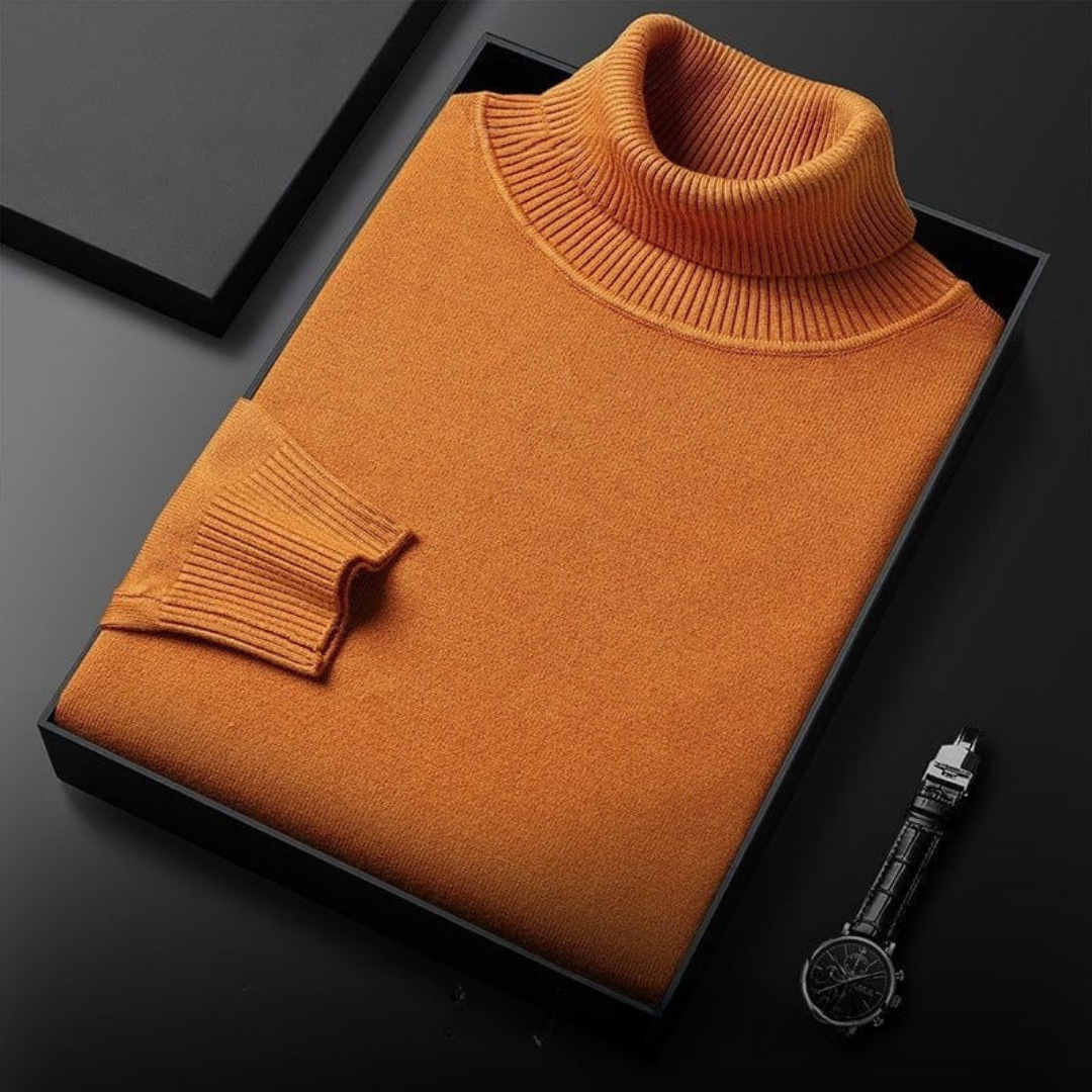 Damian | Supreme Warmth Turtleneck Sweater