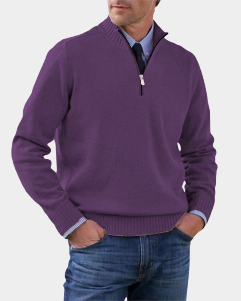 Hezron | Everyday Zip-Up Sweater