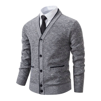 Dumont lyon | luxury knit with v-neck