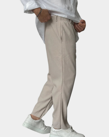 Fredie | Elegant Rib Pants