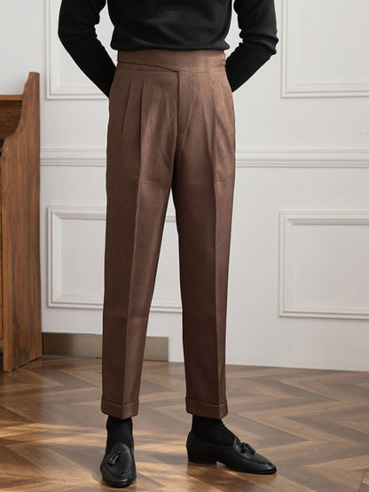 Old Money Old Money High Waist Gurkha Trousers