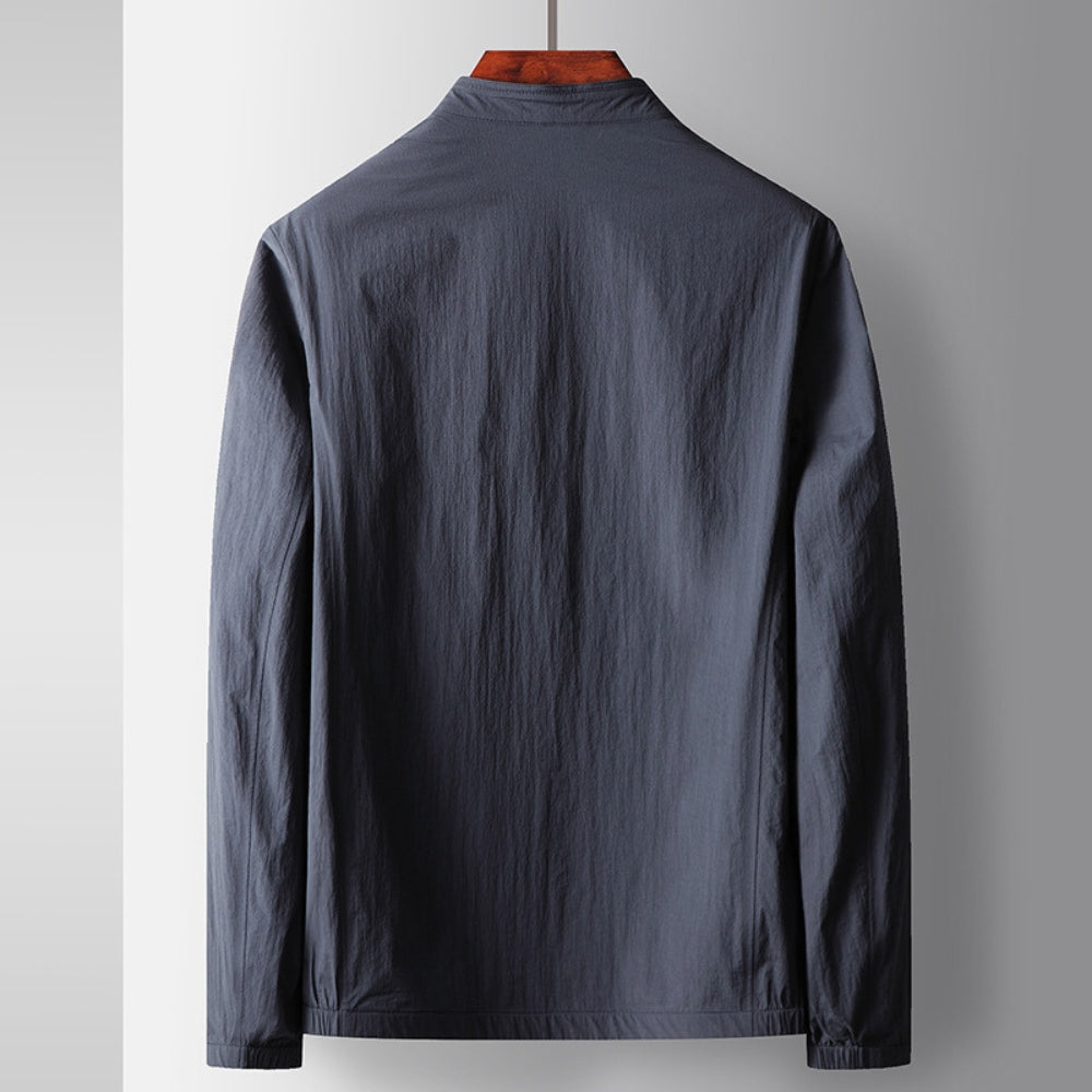 Old Money Stand-Up Collar Luxury Business Casual Jacket