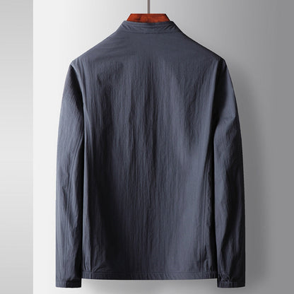 Old Money Stand-Up Collar Luxury Business Casual Jacket