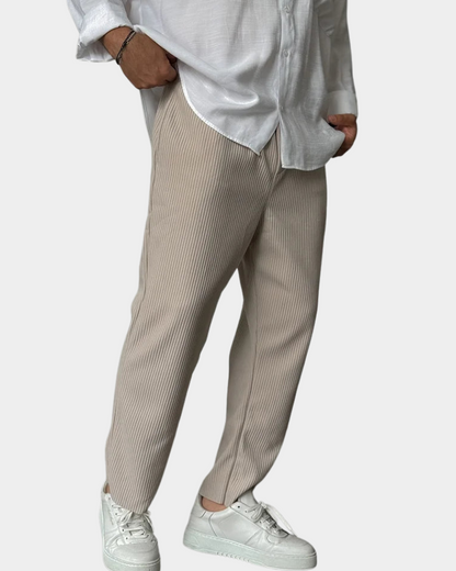 Fredie | Elegant Rib Pants