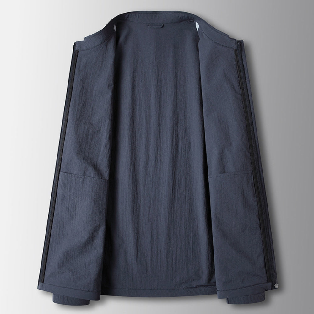 Old Money Stand-Up Collar Luxury Business Casual Jacket