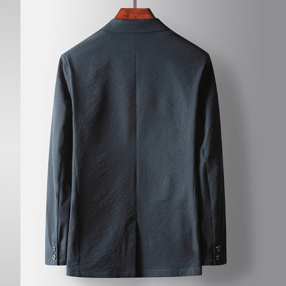 Old Money Wrinkle-Resistant Elastic Business Jacket