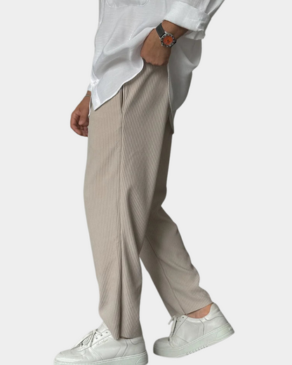 Fredie | Elegant Rib Pants