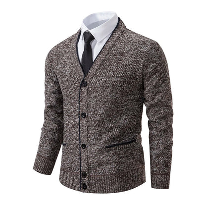 Dumont lyon | luxury knit with v-neck