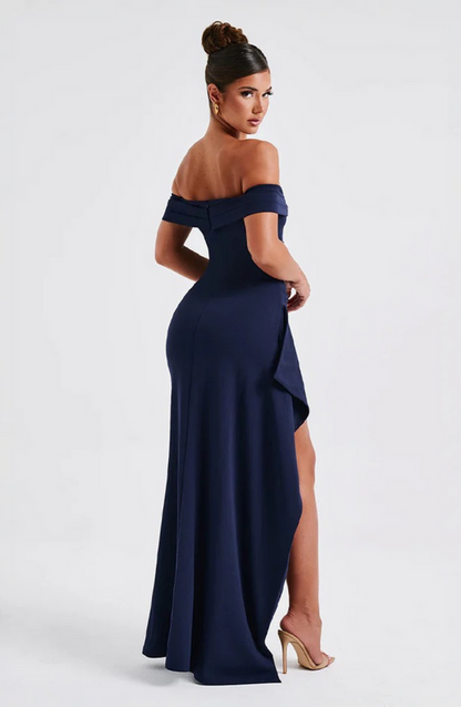 Alexander Saint Sculptée deLuxe Maxi Dress