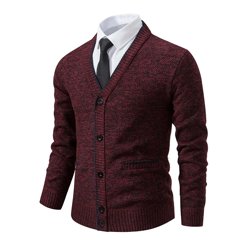 Dumont lyon | luxury knit with v-neck
