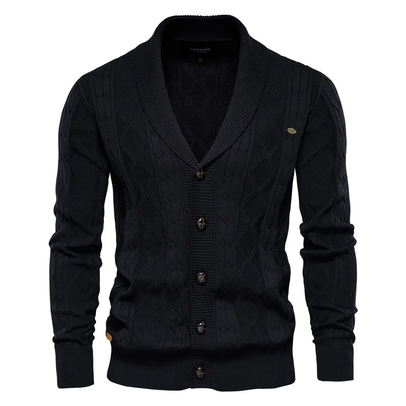 Dumont lyon | men's cardigan with buttons