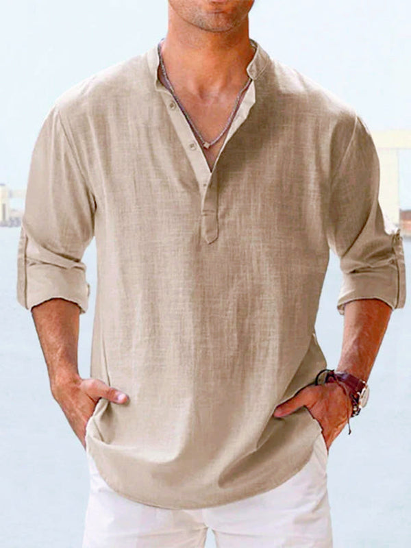 Schmidt Casual linen shirt