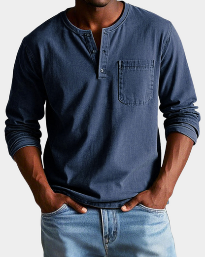 Theodore | Classic Vintage Long-Sleeve Shirt