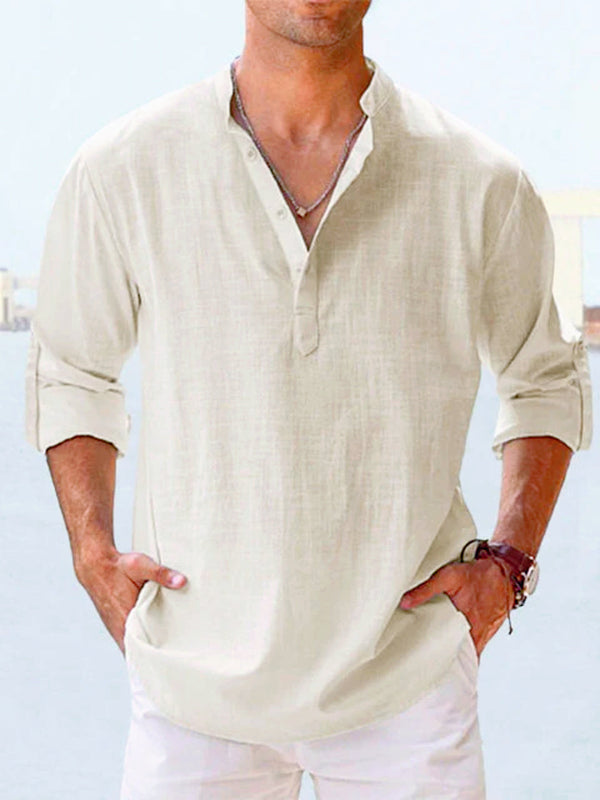 Schmidt Casual linen shirt