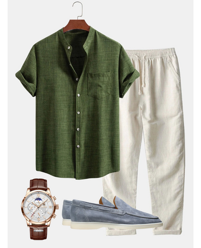 Old Money Outfit - Green